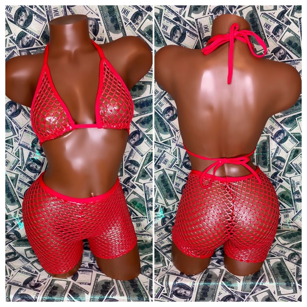 Fishnet Two Piece